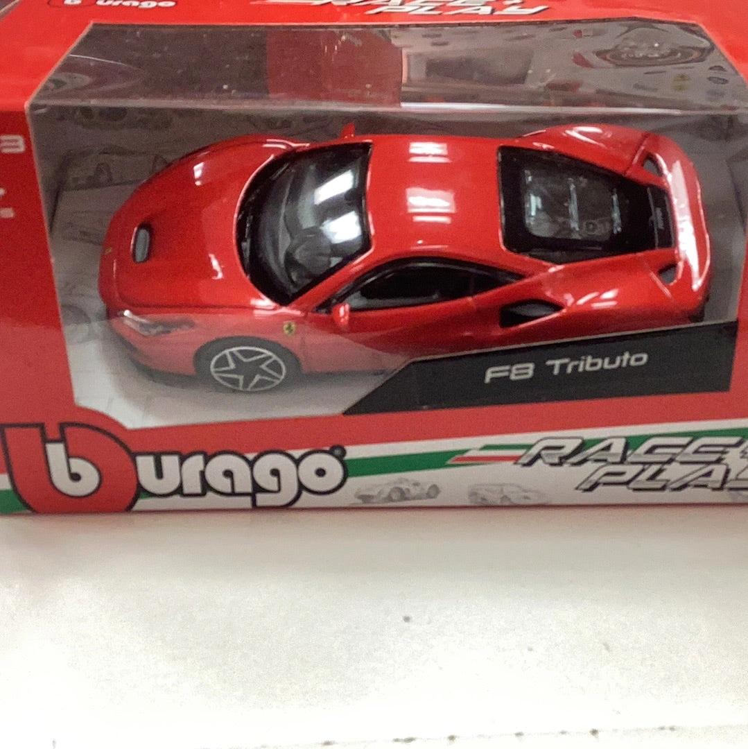 1:43 Bburago Ferrari F8: Pure Speed, Iconic Design, Collector's Dream!
